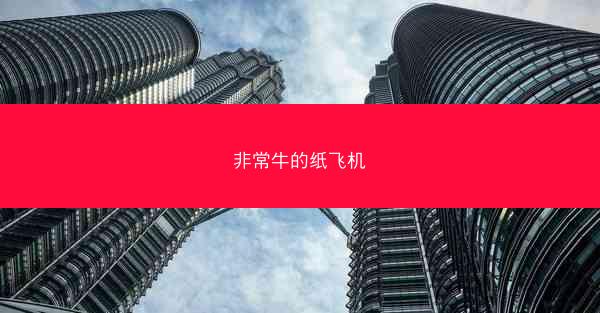 非常牛的纸飞机