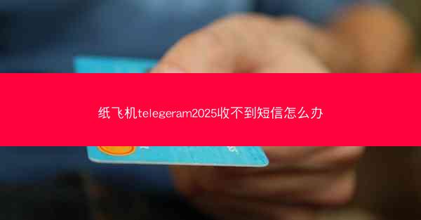 纸飞机telegeram2025收不到短信怎么办