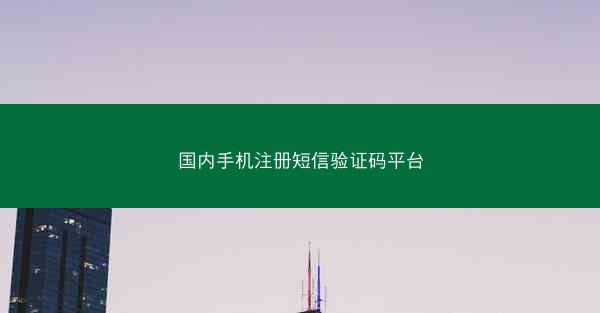 国内手机注册短信验证码平台