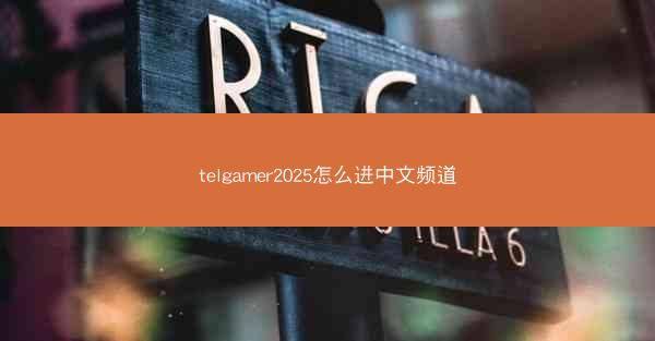 telgamer2025怎么进中文频道