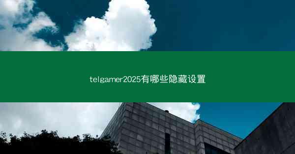 telgamer2025有哪些隐藏设置