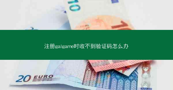 注册galgame时收不到验证码怎么办
