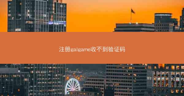 注册galgame收不到验证码