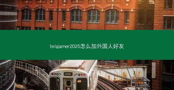 telgamer2025怎么加外国人好友