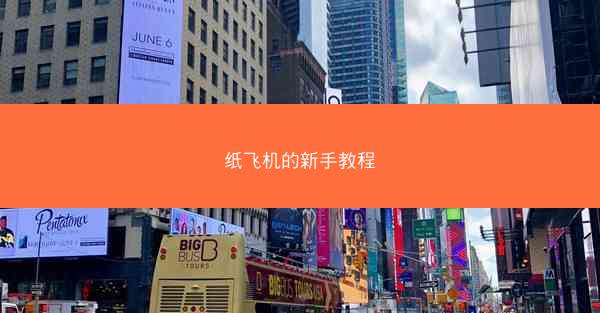 纸飞机的新手教程