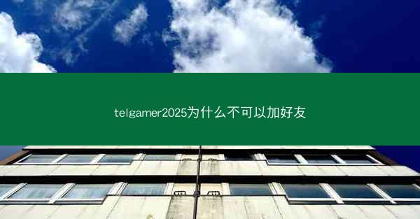 telgamer2025为什么不可以加好友