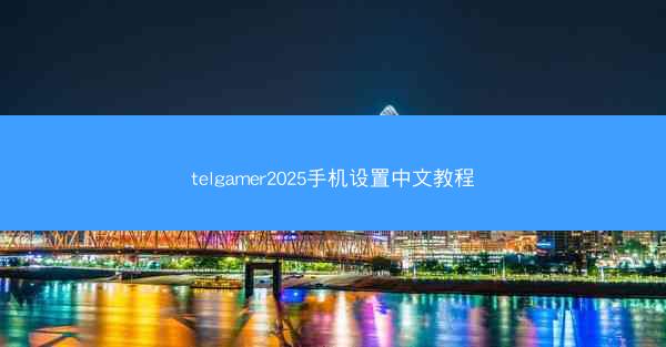 telgamer2025手机设置中文教程