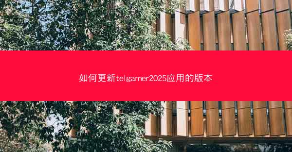 如何更新telgamer2025应用的版本