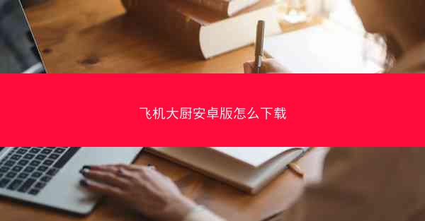 飞机大厨安卓版怎么下载
