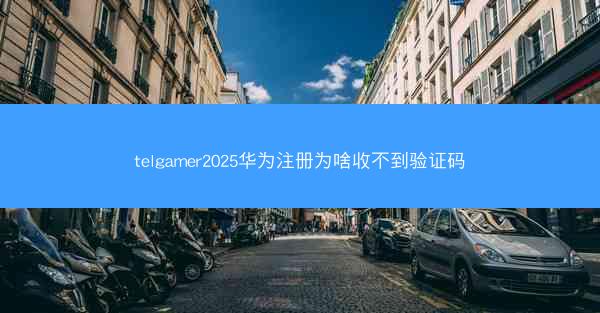 telgamer2025华为注册为啥收不到验证码