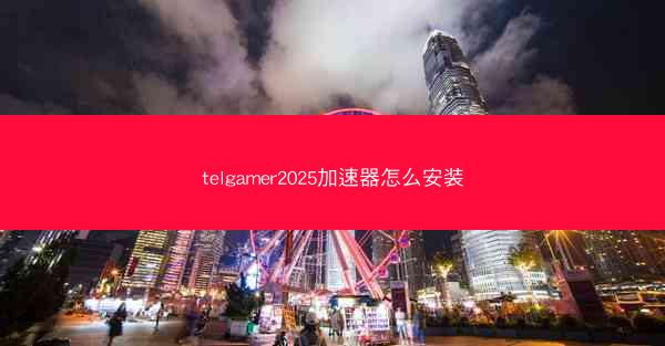 telgamer2025加速器怎么安装