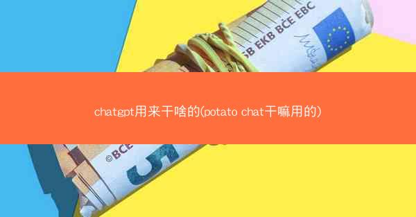 chatgpt用来干啥的(potato chat干嘛用的)