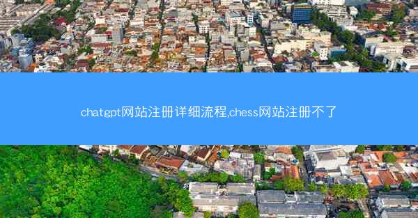 chatgpt网站注册详细流程,chess网站注册不了