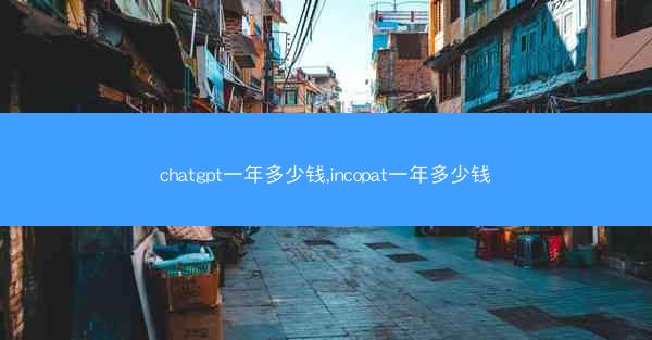 chatgpt一年多少钱,incopat一年多少钱