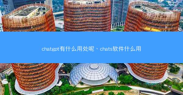 chatgpt有什么用处呢、chats软件什么用