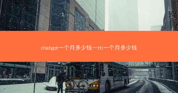 chatgpt一个月多少钱—tti一个月多少钱